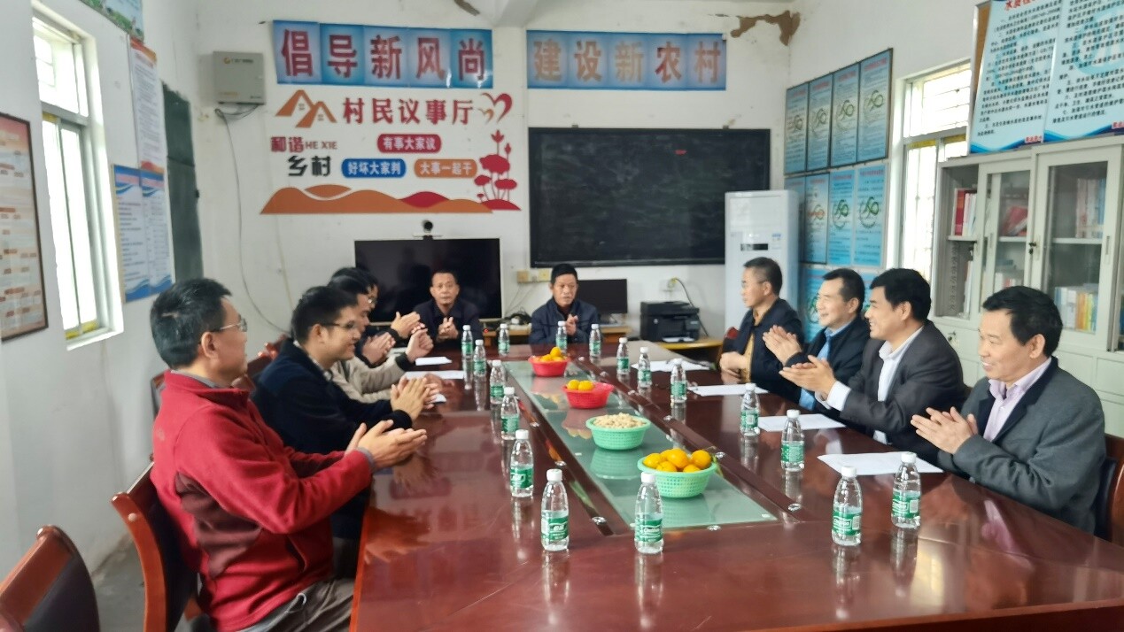 市社科院（联）党组书记、院长吴定海率队赴紫金县黄塘镇调研乡村振兴对口帮扶工作