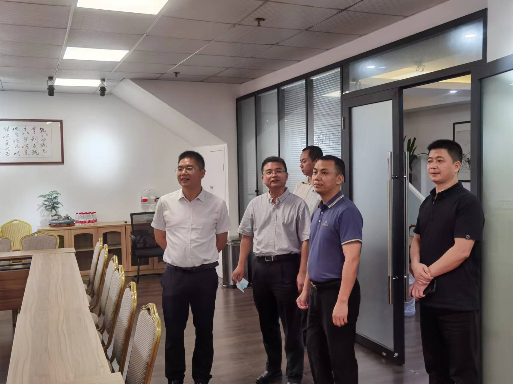 我院（联）党组成员、副院长范伟军同志带队调研连山易易学研究会