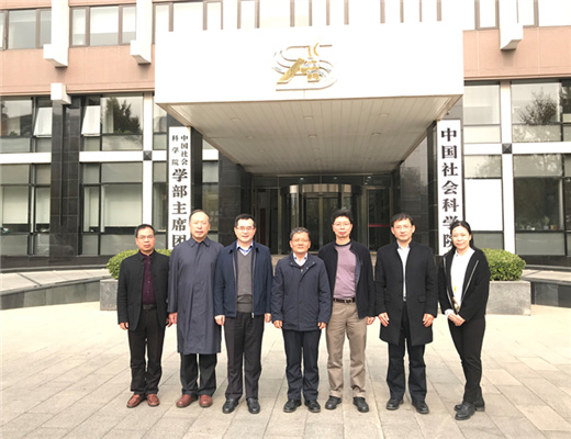 我院党组书记、院长吴定海同志带队调研中国社会科学院马克思主义研究院