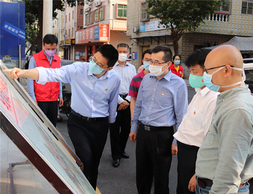 党组书记、院长吴定海同志赴坪山区马峦街道调研疫情防控并慰问指导服务干部