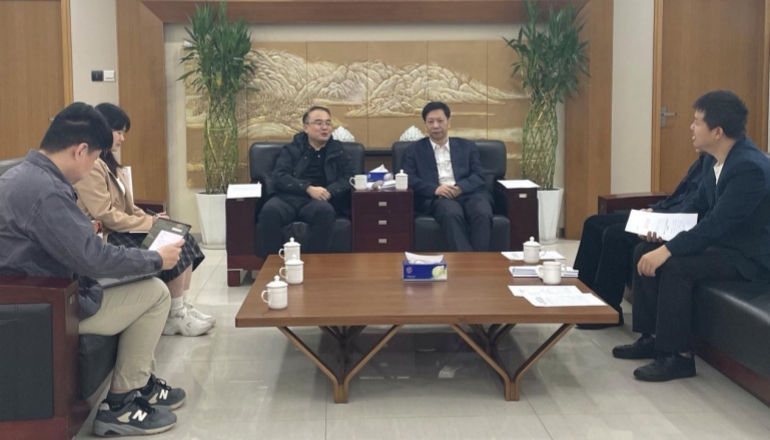 中国人民大学深圳研究院来我院（联）调研座谈